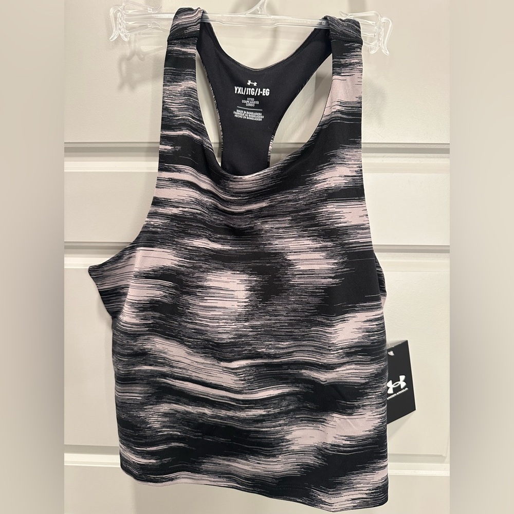 Under Armour Girls Crop Tank NWT YXL